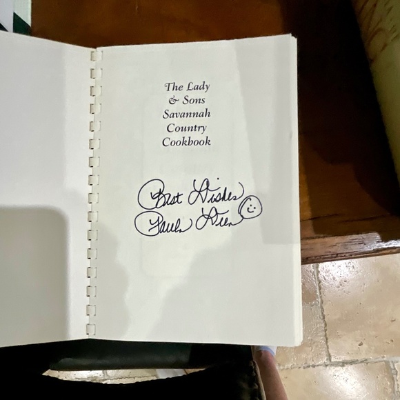 Paula Dean’s The Lady & Sons Savannah Country “Autographed” Set of Cookbooks - Picture 6 of 14